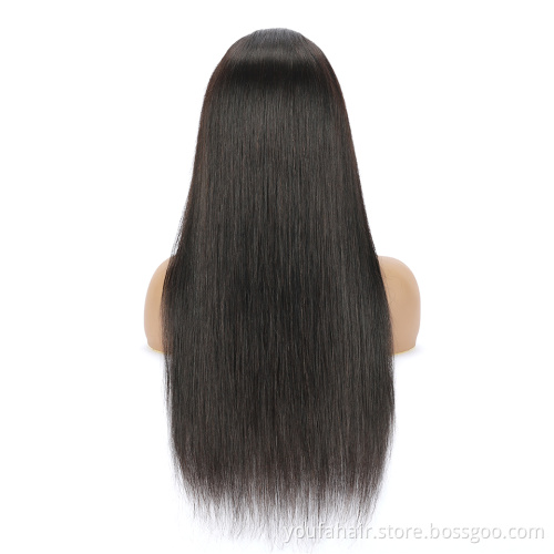 Youfa Hair 13x4 Hd Lace Frontal Wigs Silky Bone Straight Human Hair Wigs For Black Women 40 Inch Wig Human Hair Lace Front